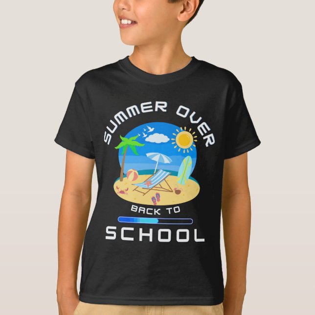 Camiseta Verão De Volta À Escola (Frente)