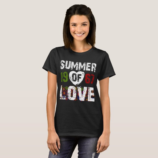 Camiseta Verão do amor 1967 (Frente Completa)