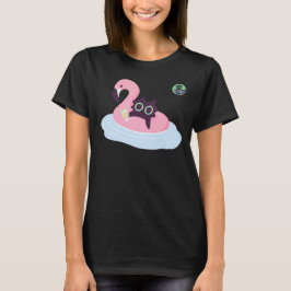 Camiseta Verão do Gato Legal - O Alaska Cat Cafe