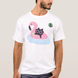 Camiseta Verão do Gato Legal - O Alaska Cat Cafe
