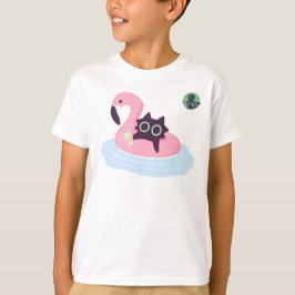 Camiseta Verão do Gato Legal - O Alaska Cat Cafe