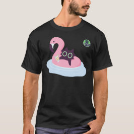 Camiseta Verão do Gato Legal - O Alaska Cat Cafe