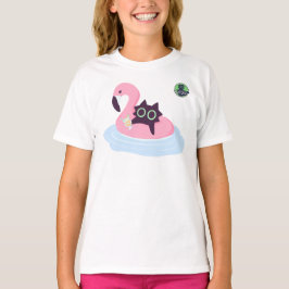 Camiseta Verão do Gato Legal - O Alaska Cat Cafe