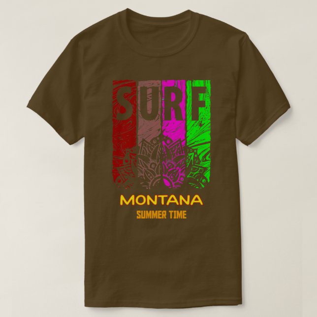 CAMISETA VERÃO EM MONTANA (Frente do Design)