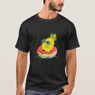 Camiseta Verão I Praia I Abacaxi I Óculos escuros Abacaxi