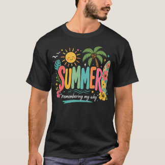 Camiseta Verão Lembrando Meu