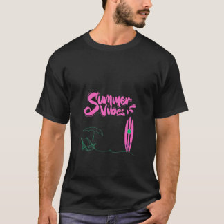 Camiseta Verão, mar e diversão
