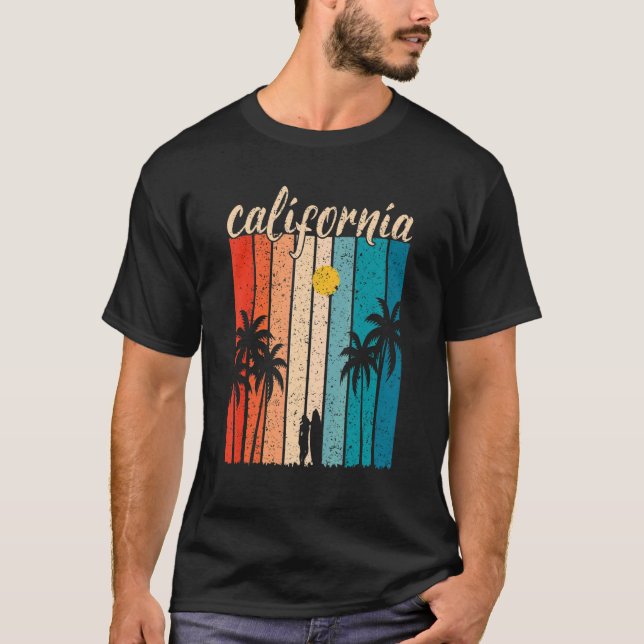 Camiseta Verão Na Califórnia (Frente)