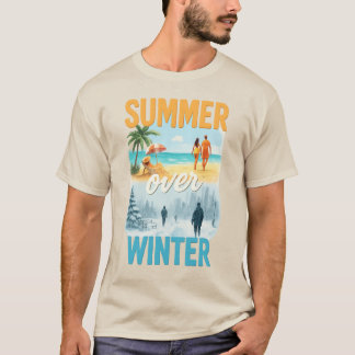 Camiseta Verão no inverno
