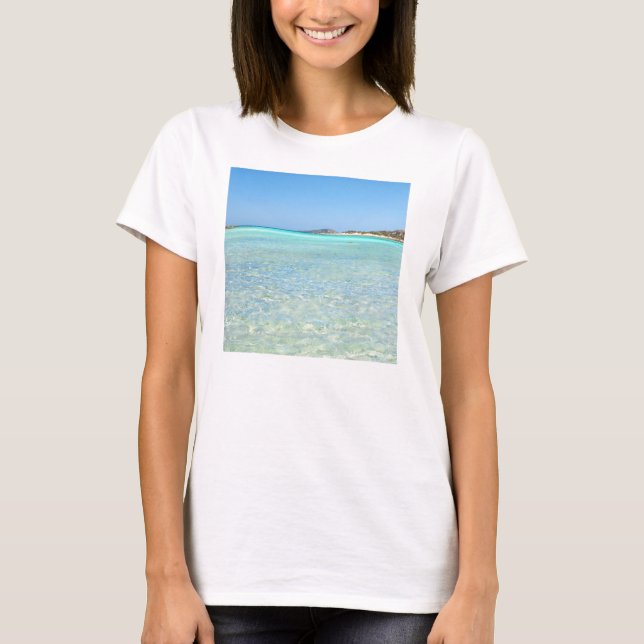 Camiseta Verão no paraíso (Frente)