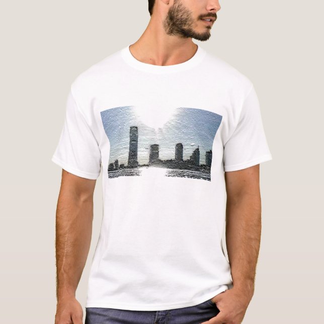 Camiseta "verão sobre o jérsei" pelo jo do kasi (Frente)