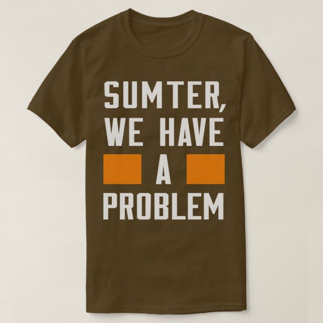 CAMISETA VERÃO TEMOS UM PROBLEMA (Frente do Design)