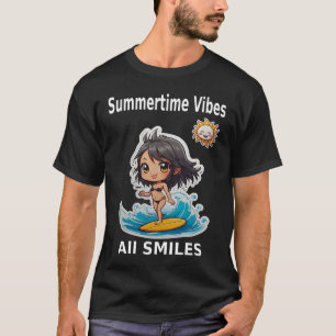 Camiseta Verão todos os sorrisos