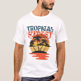Camiseta Verão Tropical