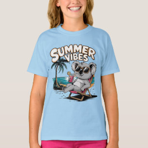 Camiseta verão vibes koala