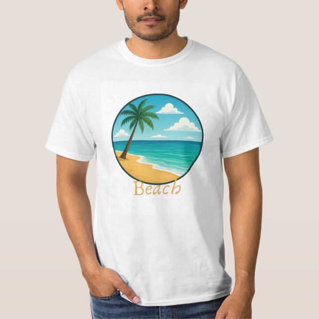 Camiseta verão vibes T-shirt : Beach edition (Frente)