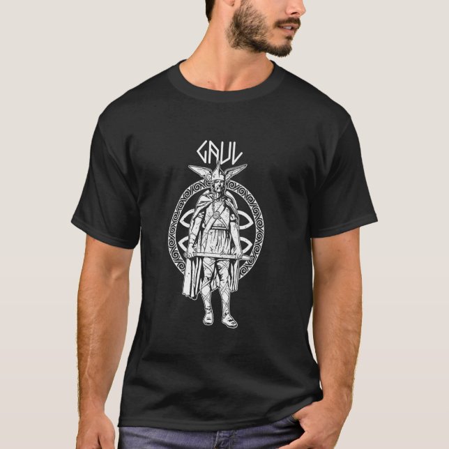 Camiseta Vercingetorix: mito de batalha militar (Frente)