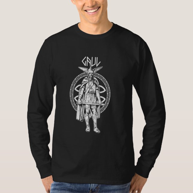 Camiseta Vercingetorix: mito de batalha militar (Frente)