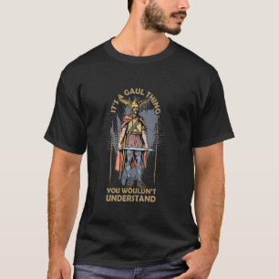 Camiseta Vercingetorix: mito de batalha militar