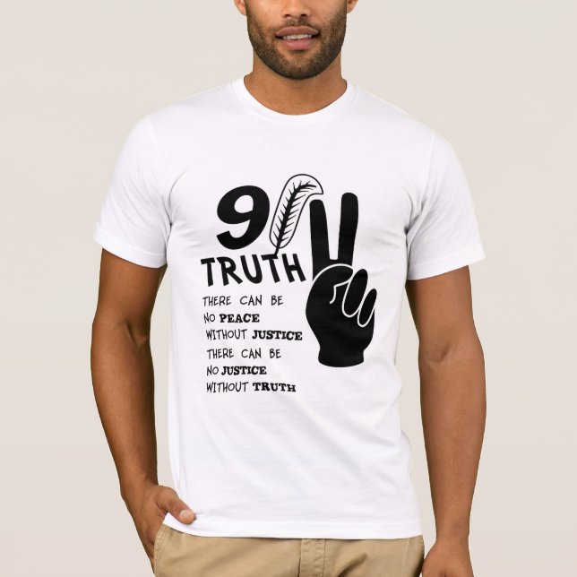 Camiseta Verdade 911 nenhuma paz sem justiça (Frente)