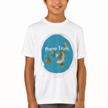 "Verdade plana equidistante Azimuthal." T-shirt