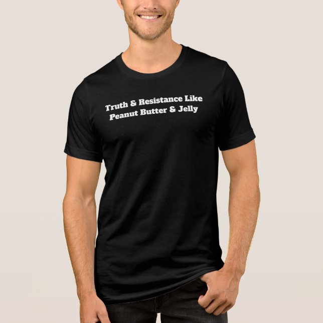 Camiseta Verdade & Resistência Como Manteiga de Am (Frente)