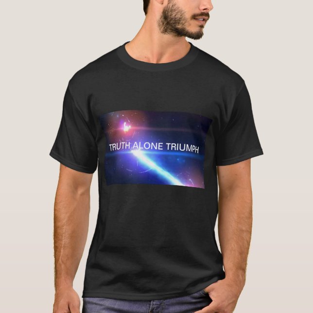 Camiseta VERDADE SOZINHA TRIUNQUE é uma verdade natural (Frente)
