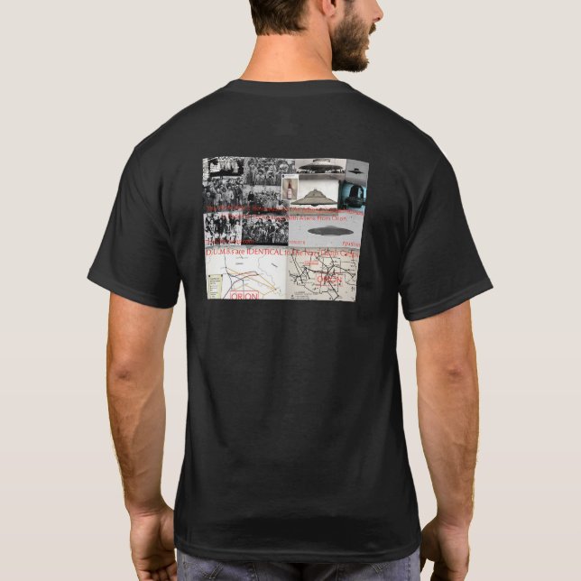Camiseta verdade WW2 do keyhole (Verso)