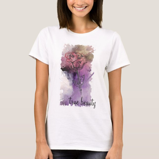 Camiseta verdadeira beleza (Frente)