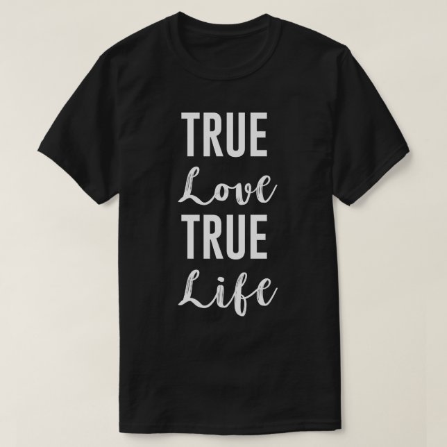 Camiseta Verdadeiro Amor (Frente do Design)