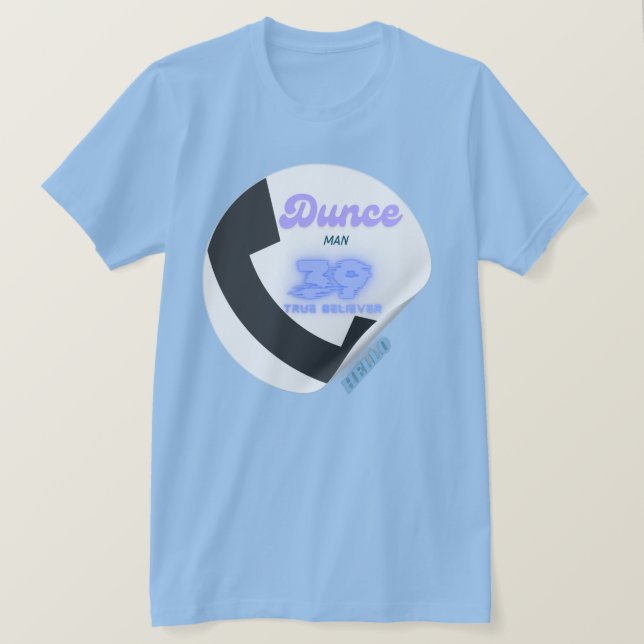 Camiseta Verdadeiro crente de T-Shirt (Frente do Design)