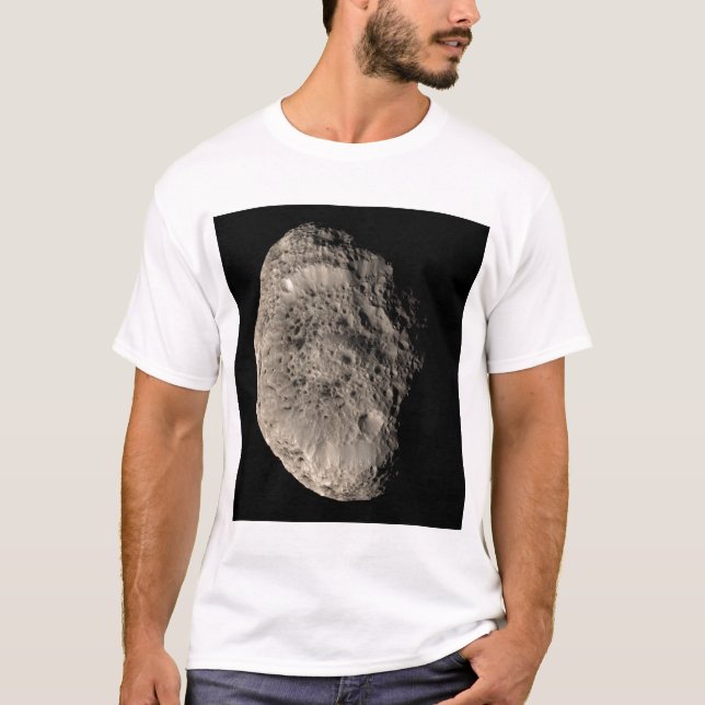Camiseta Verdadeiro mosaico colorido da lua de Saturno Hype (Frente)