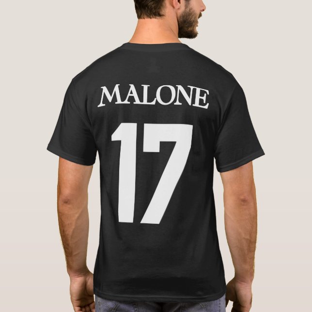 Camiseta Verdadeiro Símbolo de Deus MALONE 17 (Verso)