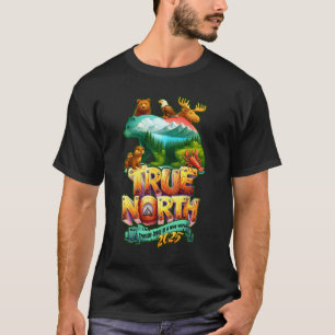 Camiseta Verdadeiro Vbs Do Norte Confiando Em Jesus Em Um M