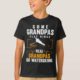 Camiseta Verdadeiros Avós Vão Descendo Água Homens Descendo