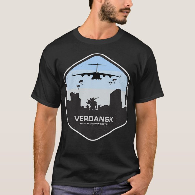 Camiseta Verdansk Warzone Batalha Royale (Frente)