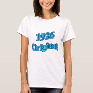 Camiseta Verde 1926 azul original