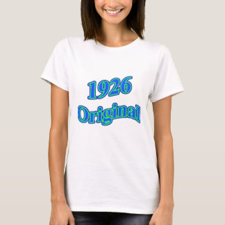Camiseta Verde 1926 azul original