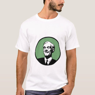Camiseta Verde 2 do círculo de Ron Paul