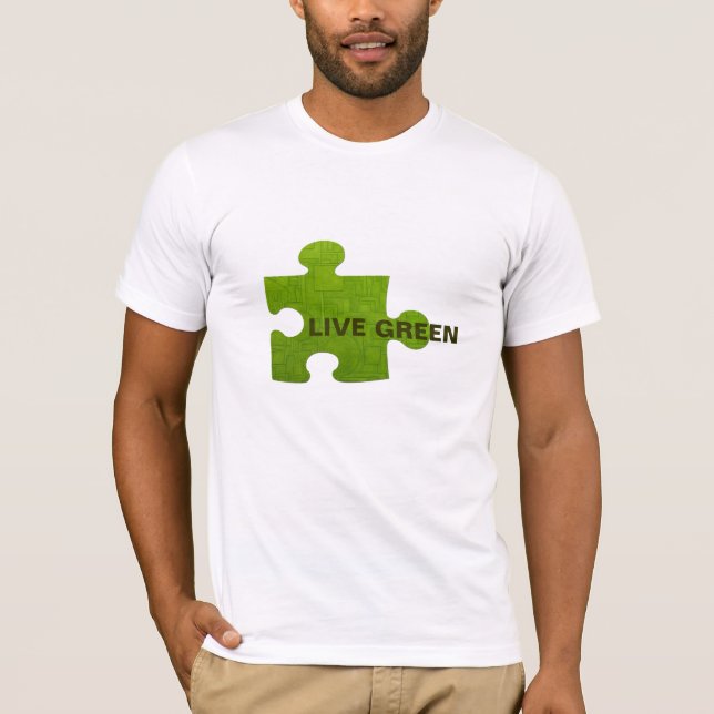 Camiseta Verde ao vivo! (Frente)