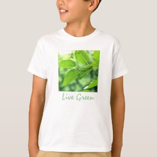 Camiseta 'Verde ao Vivo' de Crianças