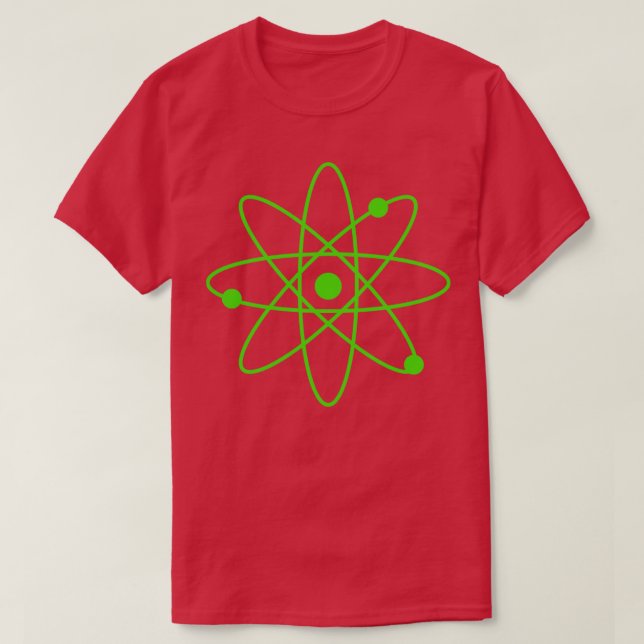 Camiseta Verde Atom (Frente do Design)