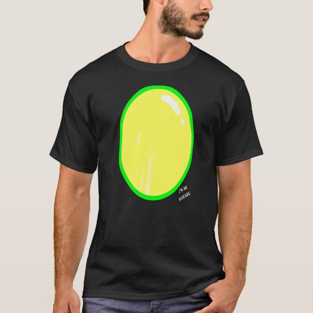 Camiseta Verde Avocado Figurino Preguiçoso, Figurino Pregui (Frente)