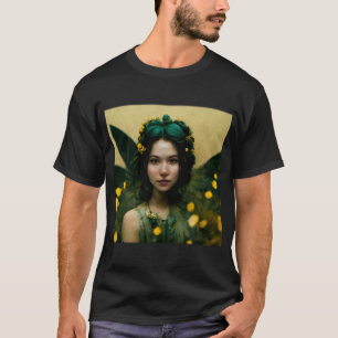 Camiseta Verde Básica Escura