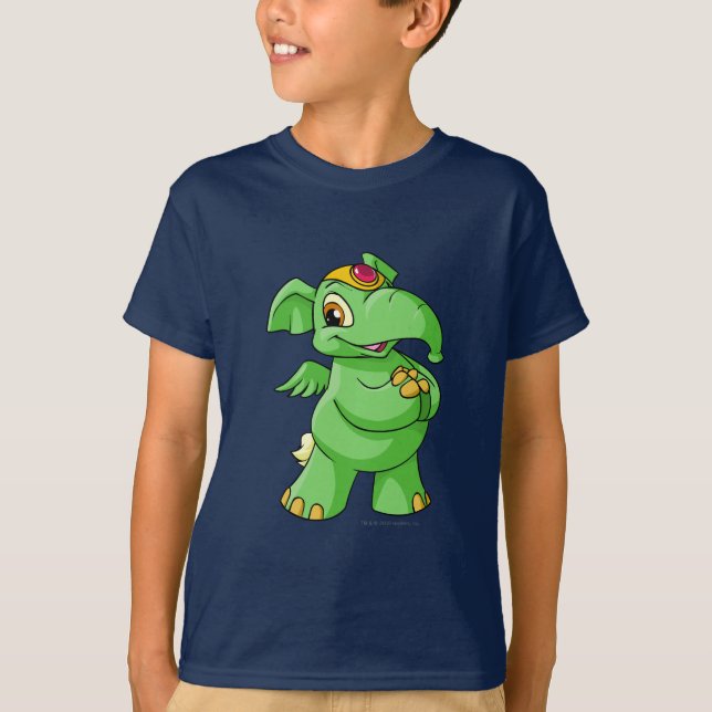 Camiseta Verde de Elephante (Frente)