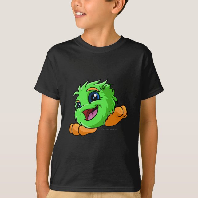 Camiseta Verde de JubJub (Frente)