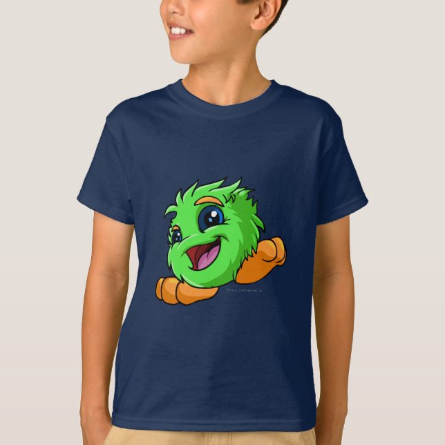 Camiseta Verde de JubJub (Frente)