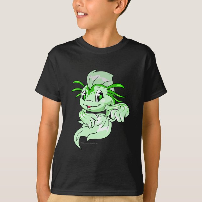 Camiseta Verde de Koi (Frente)