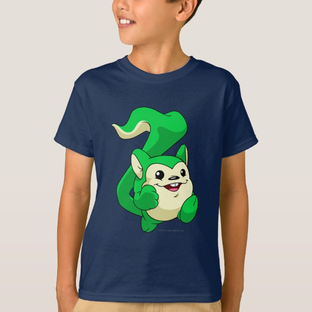 Camiseta Verde de Meerca (Frente)