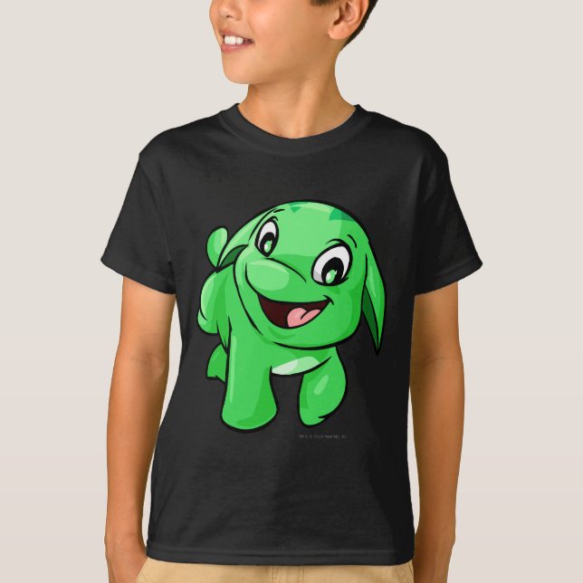 Camiseta Verde de Poogle (Frente)
